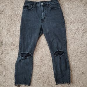 Abercrombie & Fitch Ultra High Rise Mom Jean's 27s